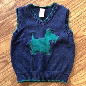 Scottie Dog Sweater Vest